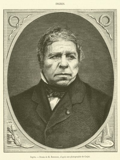 Ingres (gravering) av French School