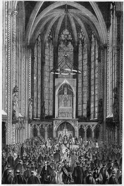 Rettsvesenets institusjon: Den hellige ånds messe 3. november av French School