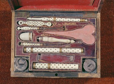 Instrumentkoffert for vaksinasjoner, c.1820 av French School