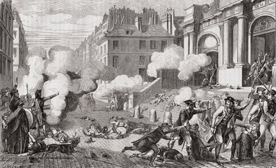 Oppstanden på dagen 13. Vendemiaire, år IV, 5. oktober 1795, fra 