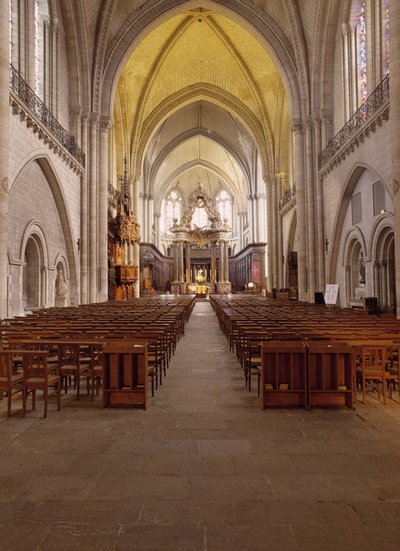 Innvendig utsikt over Cathedrale d
