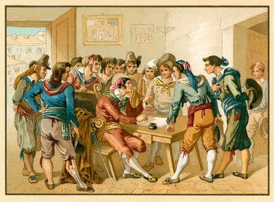Italia kostyme av French School