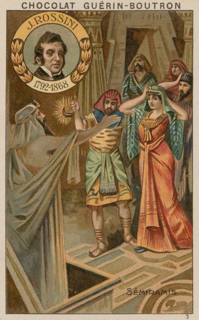 J Rossini, Semiramis av French School