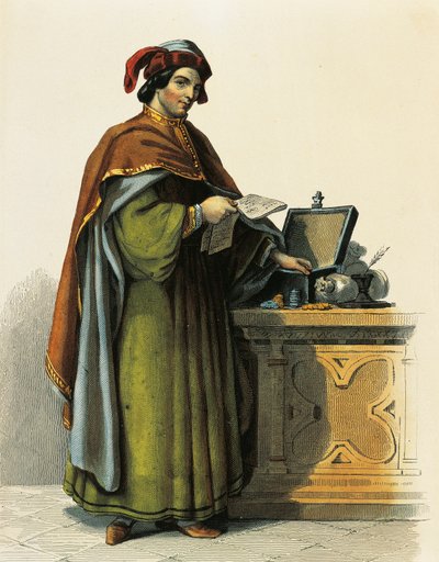 Jacques Coeur (ca. 1395-1456), fransk kjøpmann av French School