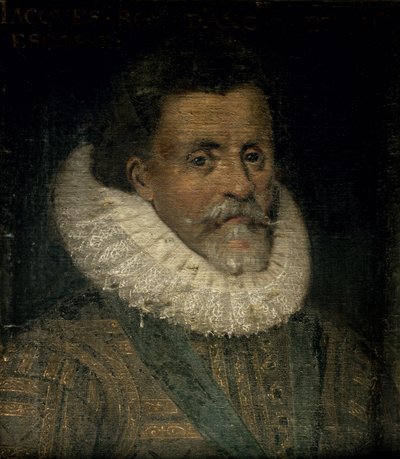 James I av England (1566–1625) av French School