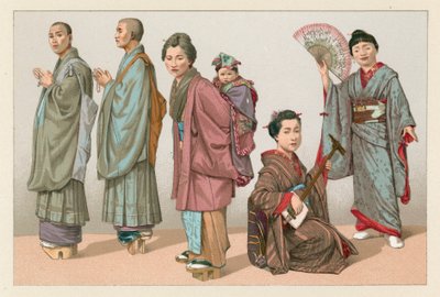 Japan kostyme av French School