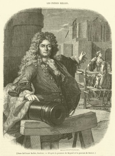 Jean-Balthasar Keller, grunnlegger (gravering) av French School