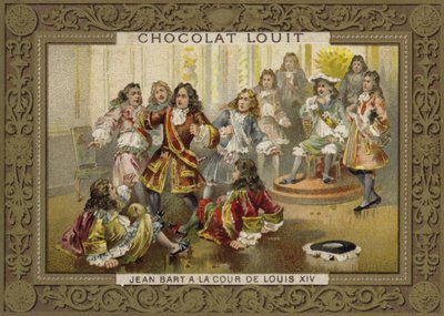 Jean Bart ved hoffet til Ludvig XIV av French School