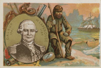 Jean Francois de Galaup, greve av Laperouse av French School