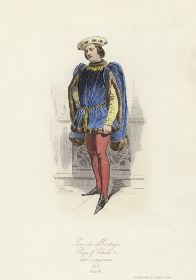 Jean de Montagu, stormester i Frankrike, regjering av Charles VI av French School