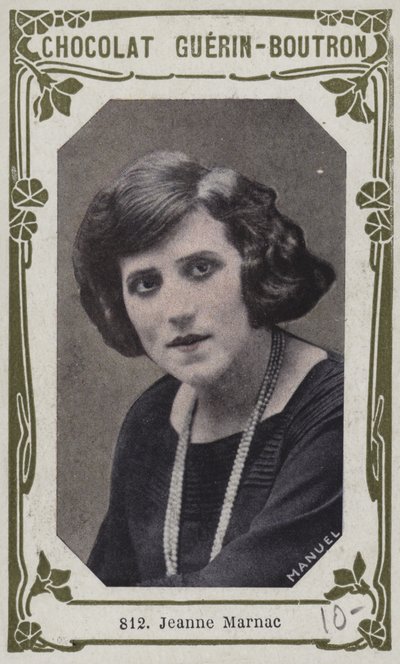 Jeanne Marnac (farget bilde) av French School