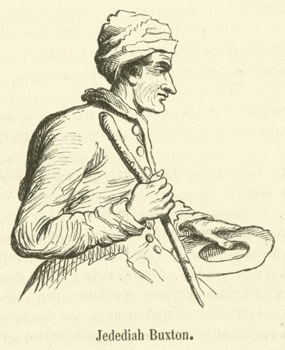 Jedediah Buxton (gravering) av French School