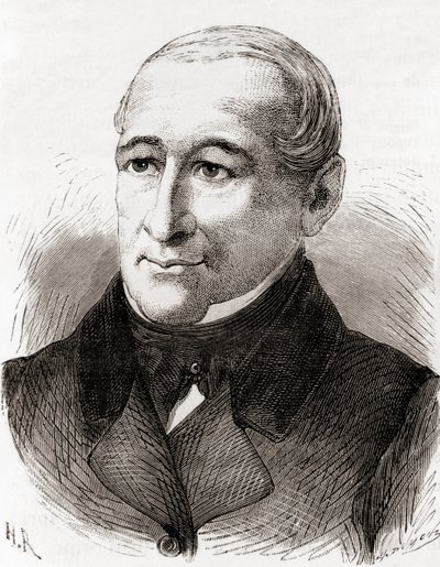 Johann Nicolaus von Dreyse, fra The Wonders of Science, publisert ca. 1870 (gravering) av French School
