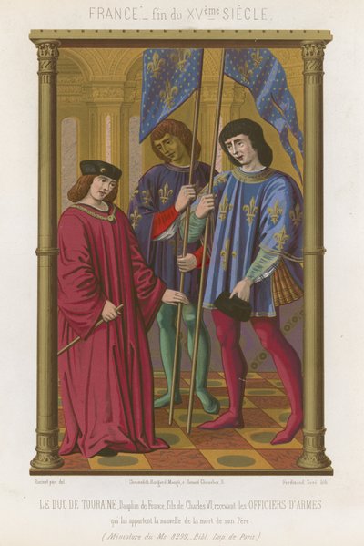 John, Dauphin av Frankrike og hertugen av Touraine av French School