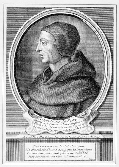 John Duns Scotus (ca. 1266-1308) av French School