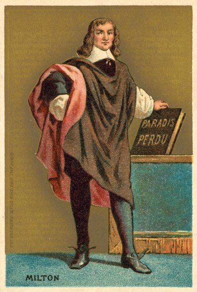 John Milton, englischer Dichter von French School