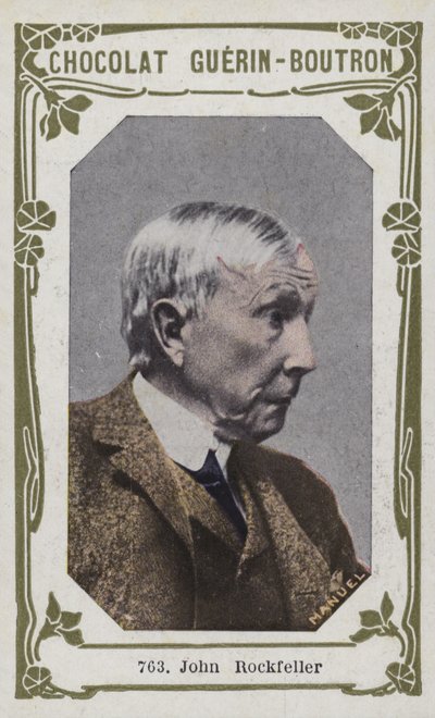 John Rockefeller (farget bilde) av French School