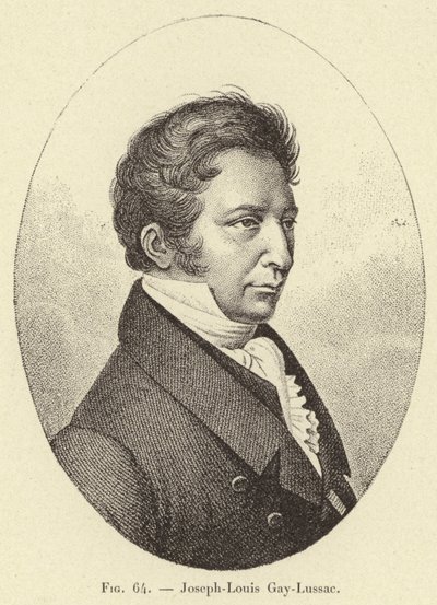 Joseph-Louis Gay-Lussac (gravering) av French School