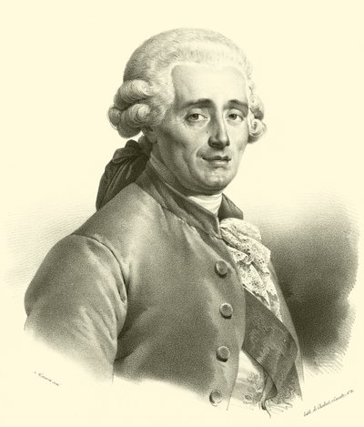 Joseph-Marie Vien, portrett (gravering) av French School
