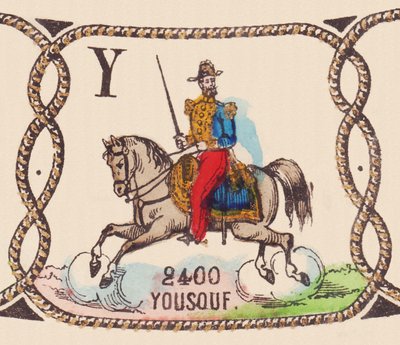 Joseph Vantini (1808–1866), fransk general ved navn Yousouf, rundt 1860 (trykk) av French School