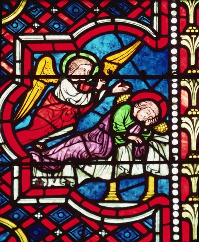Josephs drøm, 1200-tallet av French School