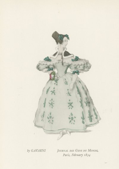 Journal of People of the World, Paris, februar 1834 av French School