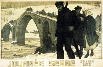 Serbisk dag. 25. juni 1916. av French School