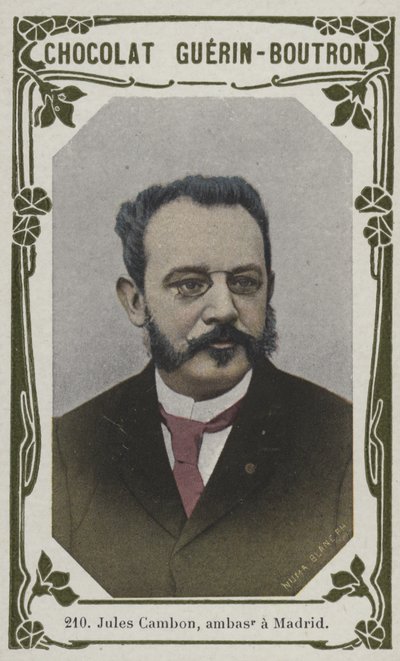 Jules Cambon, ambassadør i Madrid (farget bilde) av French School