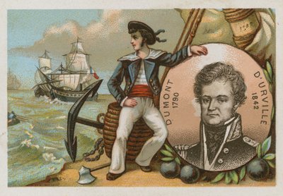Jules Dumont dUrville, fransk marineoffiser og oppdagelsesreisende av French School