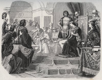 Kong Ludvig XII utropte folkets far til Generalstatene i Tours 14. mai 1506 - 