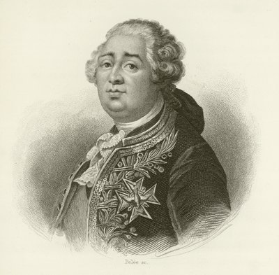 Kong Ludvig XVI av Frankrike av French School