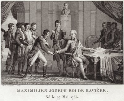 Kong Maximilian I av Bayern av French School