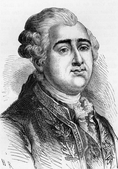 Konge av Frankrike Ludvig XVI (1754-1793) av French School