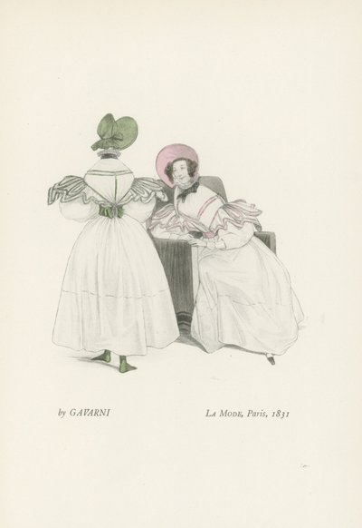 Mote, Paris, 1831 av French School