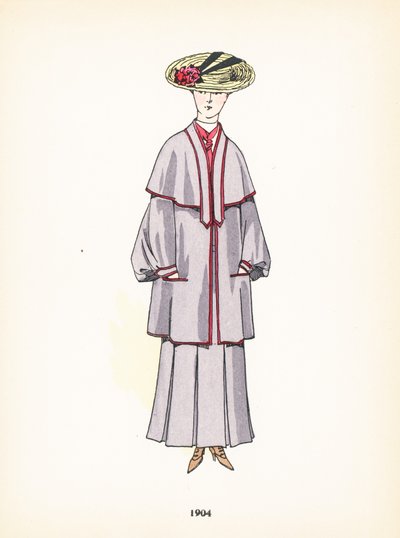 Damemote, 1904 av French School