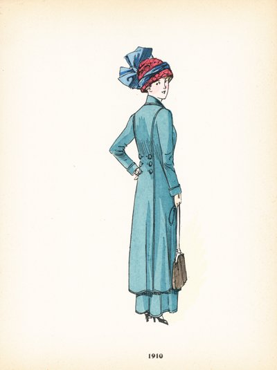 Damemote, 1910 av French School