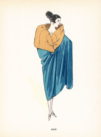 Damemote, 1919 av French School