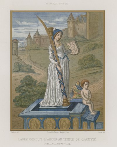 Laura ved kyskhetens tempel av French School