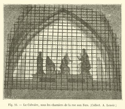 Golgata, under massegravene til rue aux Fers, Collect A Lenoir av French School
