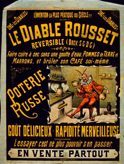 The Devil Rousset-plakaten av French School