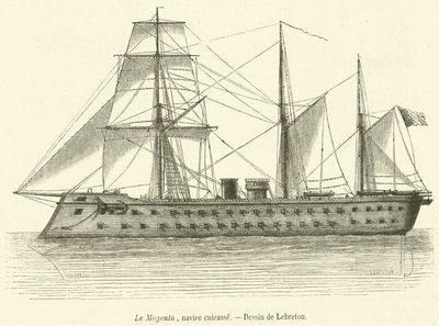 The Magenta, brystplate (gravering) av French School