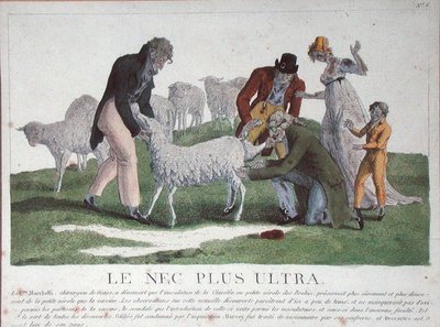 Le Nec Plus Ultra, ca. 1807 (farget gravering) av French School