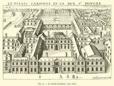 Palais-Cardinal, rundt 1638 av French School