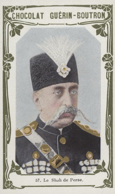 Le Shah de Perse (farget bilde) av French School