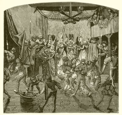 The Ball of the Ardents av French School