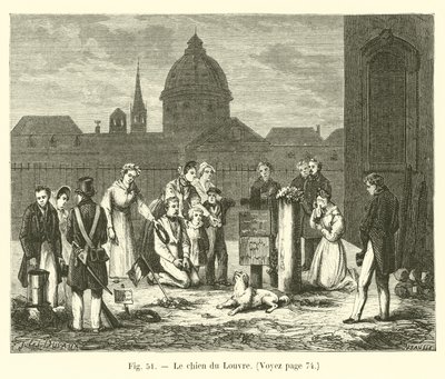 Hunden til Louvre av French School