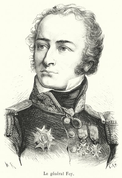 Le general Foy (gravering) av French School