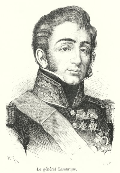 General Lamarque (gravering) av French School