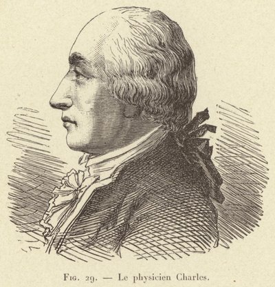 Fysikeren Charles (gravering) av French School