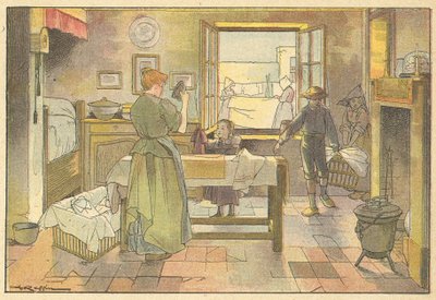 Stryking (farge litho) av French School